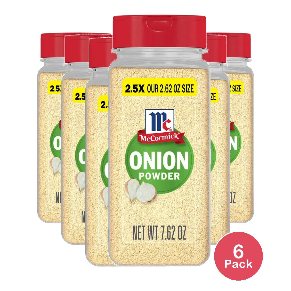 McCormick Onion Powder 7.62Oz (Pack of 6)