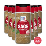McCormick Rubbed Sage 0.5Oz (Pack of 72)