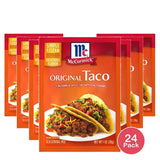 McCormick Taco Seasoning Mix 1Oz (Pack of 24)