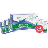 Mead Press-It Seal-It #6 3/4 Security Envelopes White #6 3/4 6.24 Oz (Pack of 24)