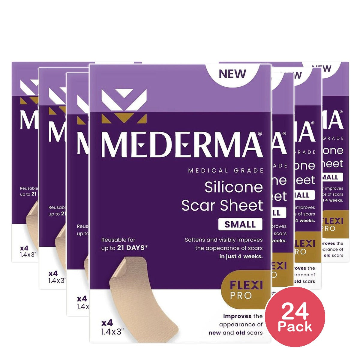 Mederma Silicone Scar Sheets Small (Pack of 24)