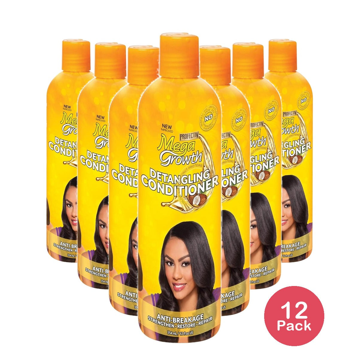 Mega Growth Profectiv Antibreakage Conditioner 12 Oz (Pack of 12)
