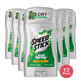 Mennen Speed Stick Antiperspirant Deodorants Irish Spring Original 2.7Oz (Pack of 12)