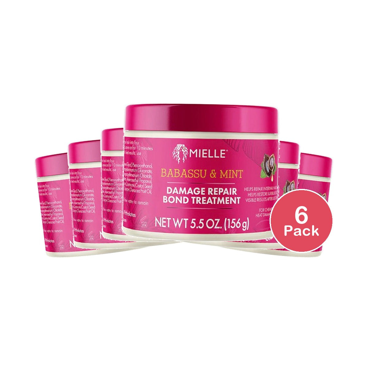 Mielle Babassu DMG Repair Treatment 5.5 Oz (Pack of 6)