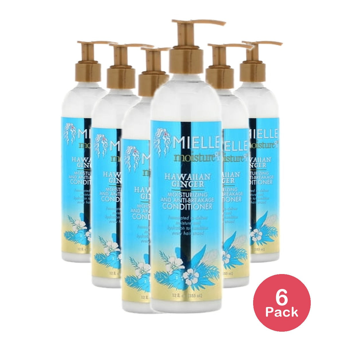 Mielle Moisture RX Conditioner 12 Oz (Pack of 6)