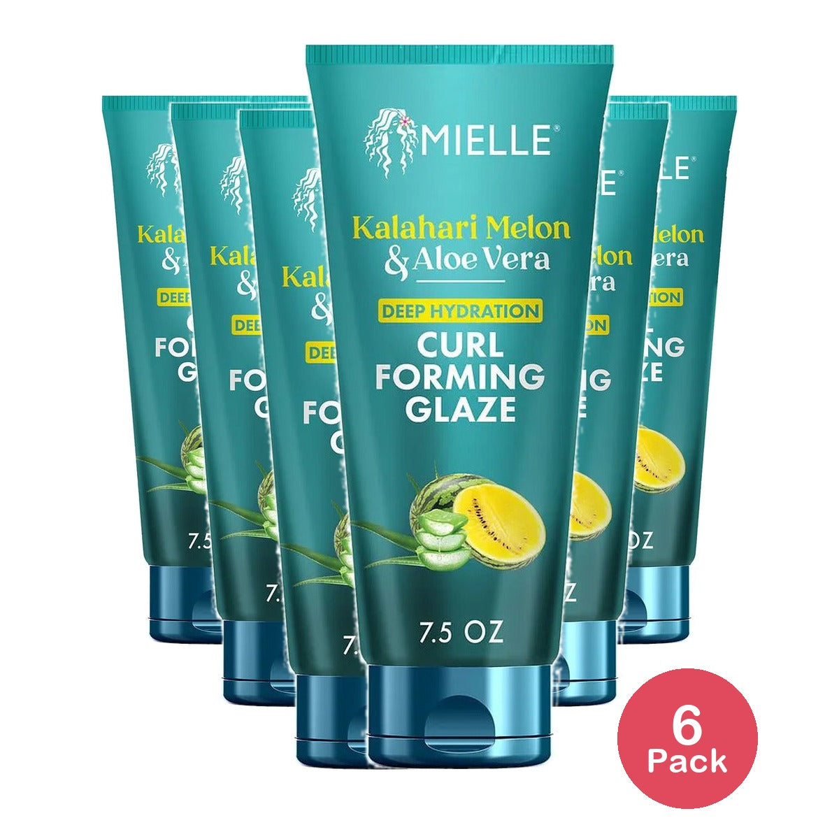 Mielle Organics Kalahari Melon Curl Glaze 7.5 Oz (Pack of 6)
