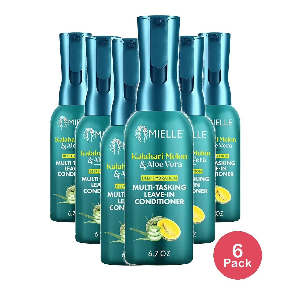 Mielle Organics Kalahari Melon Leave-In Conditioner 6.7 Oz (Pack of 6)