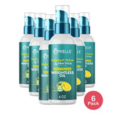 Mielle Organics Kalahari Melon Weightless Oil 4 Fl Oz (Pack of 6)