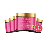 Mielle Organics Pomegranate & Honey Coil Custard 12 Oz (Pack of 6)