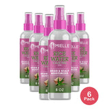 Mielle Organics Rice Water & Aloe Vera Braid Spray 8 Fl Oz (Pack of 6)