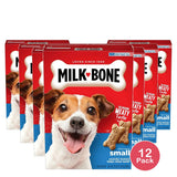 Milk Bone Crunchy Texture Snacks for Small Dogs Teeth Clean 24Oz (Pack of 12)