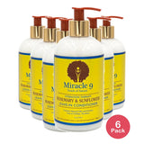 MIRACLE 9 ROSEMARY & SUNFLOWER LEAVE-IN CONDITIONER 12 Oz (Pack of 6)