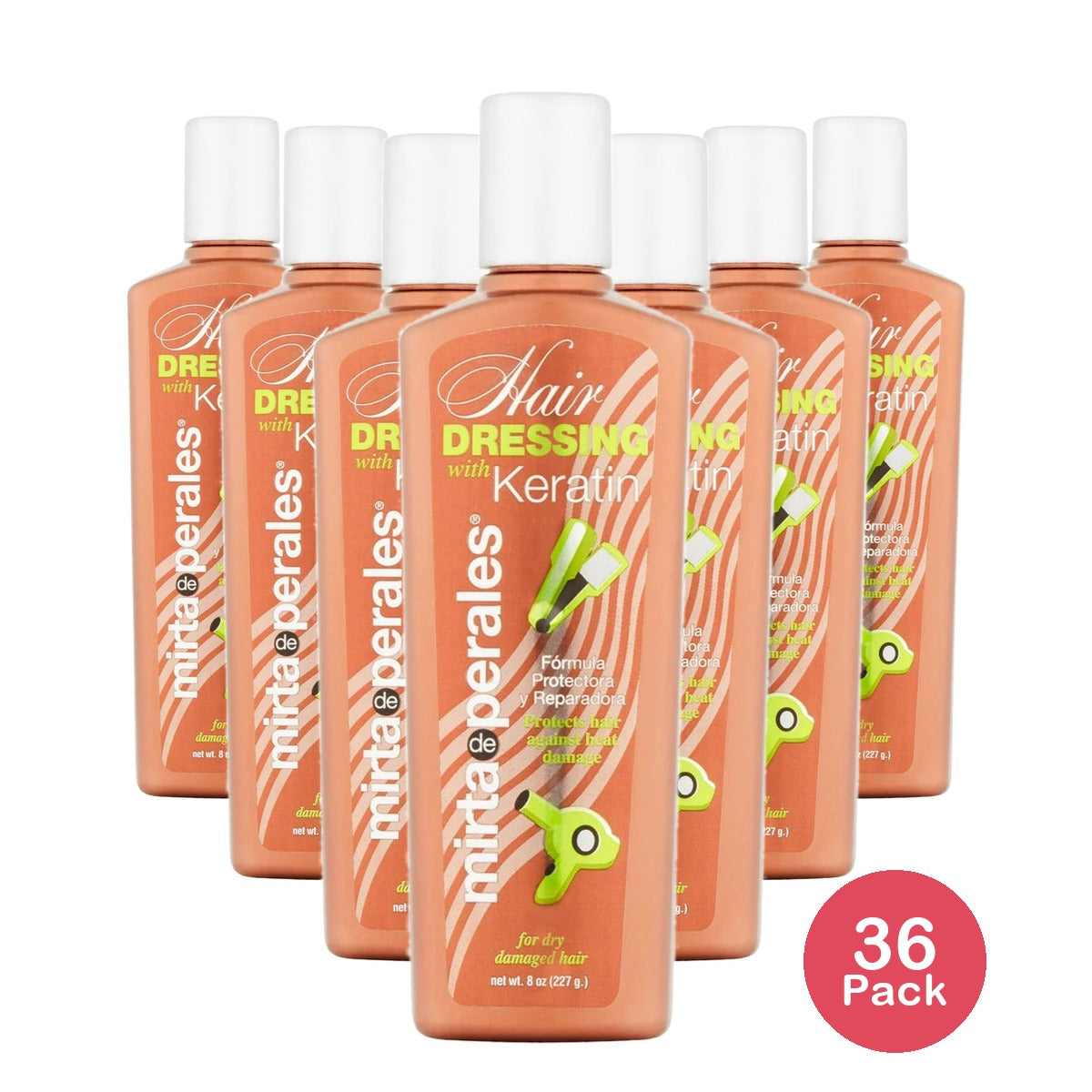 Mirta de Perales Hair Dressing with Keratin 8 oz (Pack of 36)