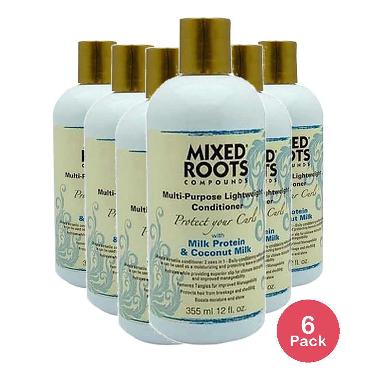 Mixed Roots Multi-Purpose Conditioner 12 Oz (Pack of 6)