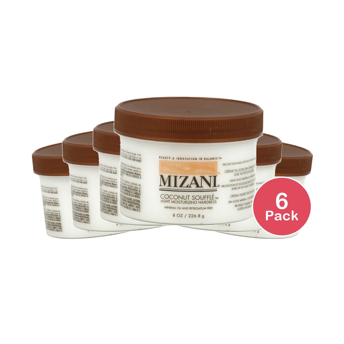 Mizani Rose H2O Conditioning Hairdress 8 Oz (Pack of 6)