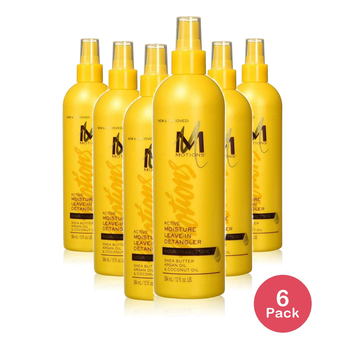 Motions Nourish & Restore Active Moisture Leave In Detangler 12 oz (Pack of 6)