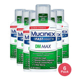 Mucinex Fast Max Cough Congestion Relief Liquid - 6 Fl Oz (Pack Of 6)
