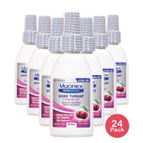 Mucinex® Instasoothe Sore Throat + Pain Relief Sore Throat Spray. Powerful Sore 3.8 Oz (Pack Of 24)