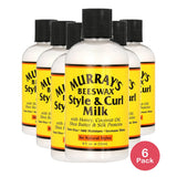 Murray's Beeswax Style and Curl Milk - 8 fl oz (Pack of 6)