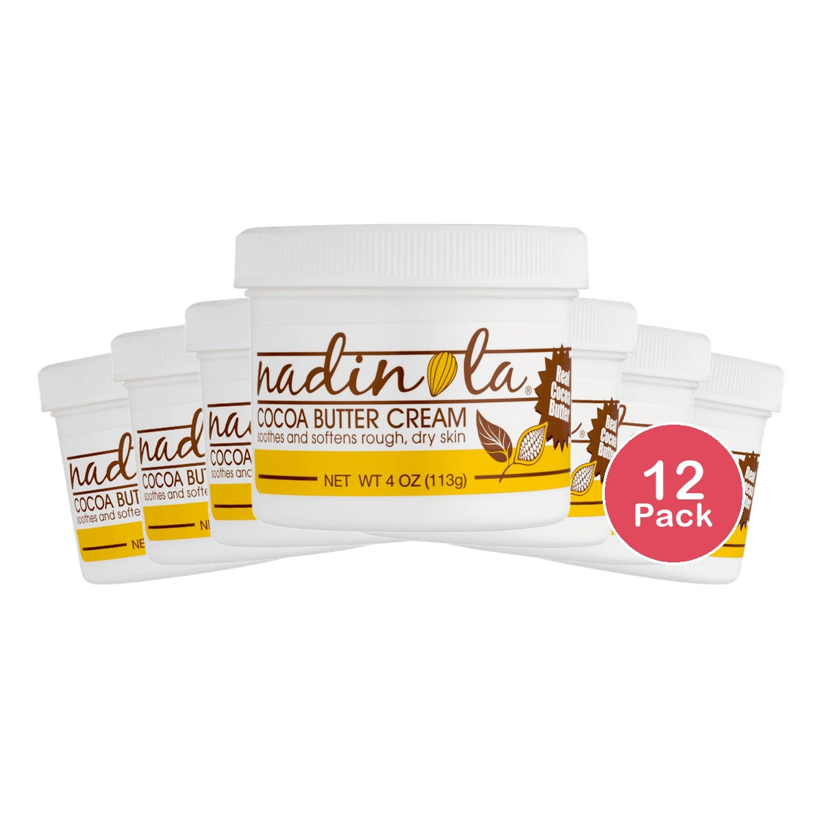 Nadinola Cocoa Butter Cream 4 Oz. (Pack of 12)