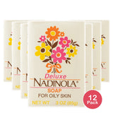 nadinola deluxe soap 3 oz. (Pack of 12)