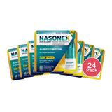 Nasonex 24Hr Non Drowsy Mometasone Furoate Allergy Medicine Nasal Spray - 60 Spr 0.34 Oz (Pack Of 24)
