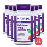 Natrol Melatonin Tr 5Mg Time Release Tablets100 Ea 2.08oz (Pack of 12)