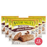 Nature Valley Biscuits with Almond Butter ? 5 Count (1.35 oz each) (Pack of 12)