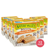 Nature Valley Biscuits with Peanut Butter ? 5 Count (1.35 oz each) (Pack of 12)