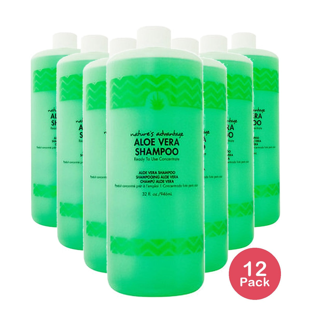 Nature's Advantage Aloe Shampoo 32 Oz (Pack of 12)