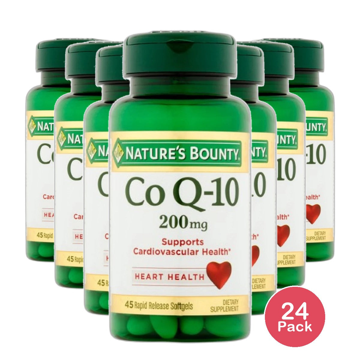 Natures Bounty Co Q10 Q-Sorb 200 Mg Softgels30 Ea 1.31Oz (Pack of 24)