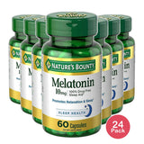 Natures Bounty Maximum Strength Melatonin 10Mg Capsules60 Ea 1.44Oz (Pack of 24)