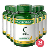 Natures Bounty Pure Vitamin C 1000Mg Caplets 4.8Oz (Pack of 24)