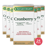 Natures Bounty Triple Strength Natural Cranberry With Vitamin C Softgels60 Ea (Pack of 24)