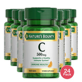 Nature's Bounty Vitamin C 500 Mg (Pack of 24)