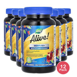 Natures Way Alive Mens 50 Plus Gummy Vitamins60 Ea 1Oz (Pack Of 12)