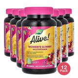 Natures Way Alive Womens Gummy Vitamins60 Ea 7.05oz (Pack of 12)