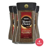 Nescafe Tasters Choice Light Medium Roast Instant Coffee Jar 7Oz (Pack of 4)