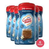 Nestle Coffee-mate French Vanilla Powder Coffee Creamer 15Oz (Pack of 6)