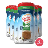Nestle Coffee Mate Sugar Free French Vanilla Coffee Creamer 10.2Oz (Pack of 6)