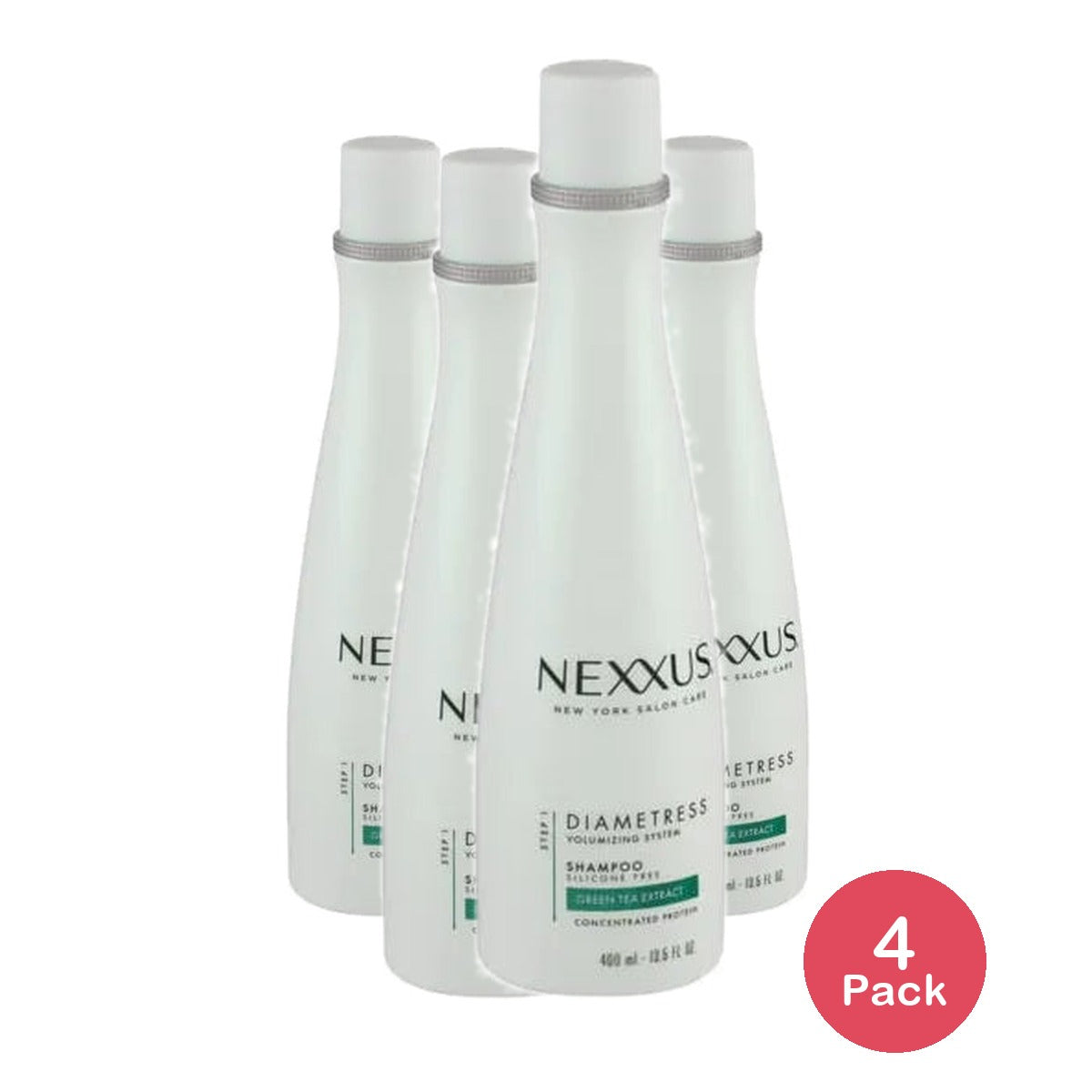 Nexxus Diametress Weightless Volume Hair Shampoo 13.5Oz (Pack of 4)