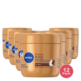 NIVEA Cocoa Butter Body Cream 16 Oz (Pack of 12)