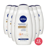 Nivea Nourishing Body Wash Blossom Care 20Oz (Pack of 12)