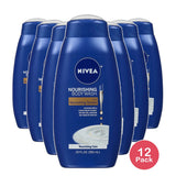 Nivea Nourishing Body Wash with Nourishing Serum 20Oz (Pack of 12)