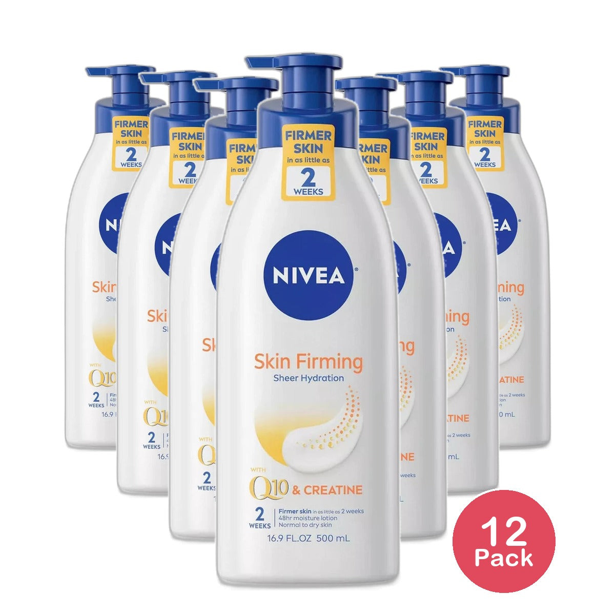 Nivea Skin Firming Hydration Body Lotion 16.9Oz (Pack of 12)
