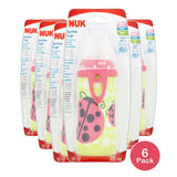 Nuk Active Sippy Cup 12+ Months Assorted 3.04Oz (Pack of 6)