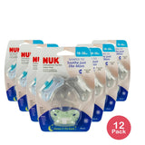 Nuk Orthodontic Pacifier, 18-36 Months (Pack of 12)