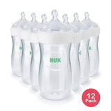 NUK Simply Natural Baby Bottle 1 Ct 8oz (Pack of 12)