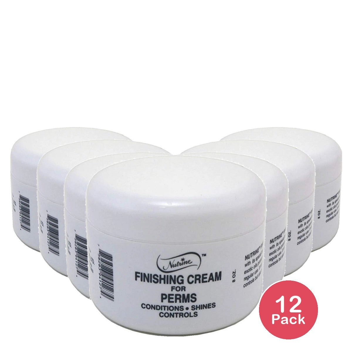 Nutrine Finishing Cream for Perms 8 oz (Pack of 12)