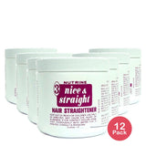 Nutrine Nice and Straight Hair Straightener Ounce 16 Oz (Pack of 12)